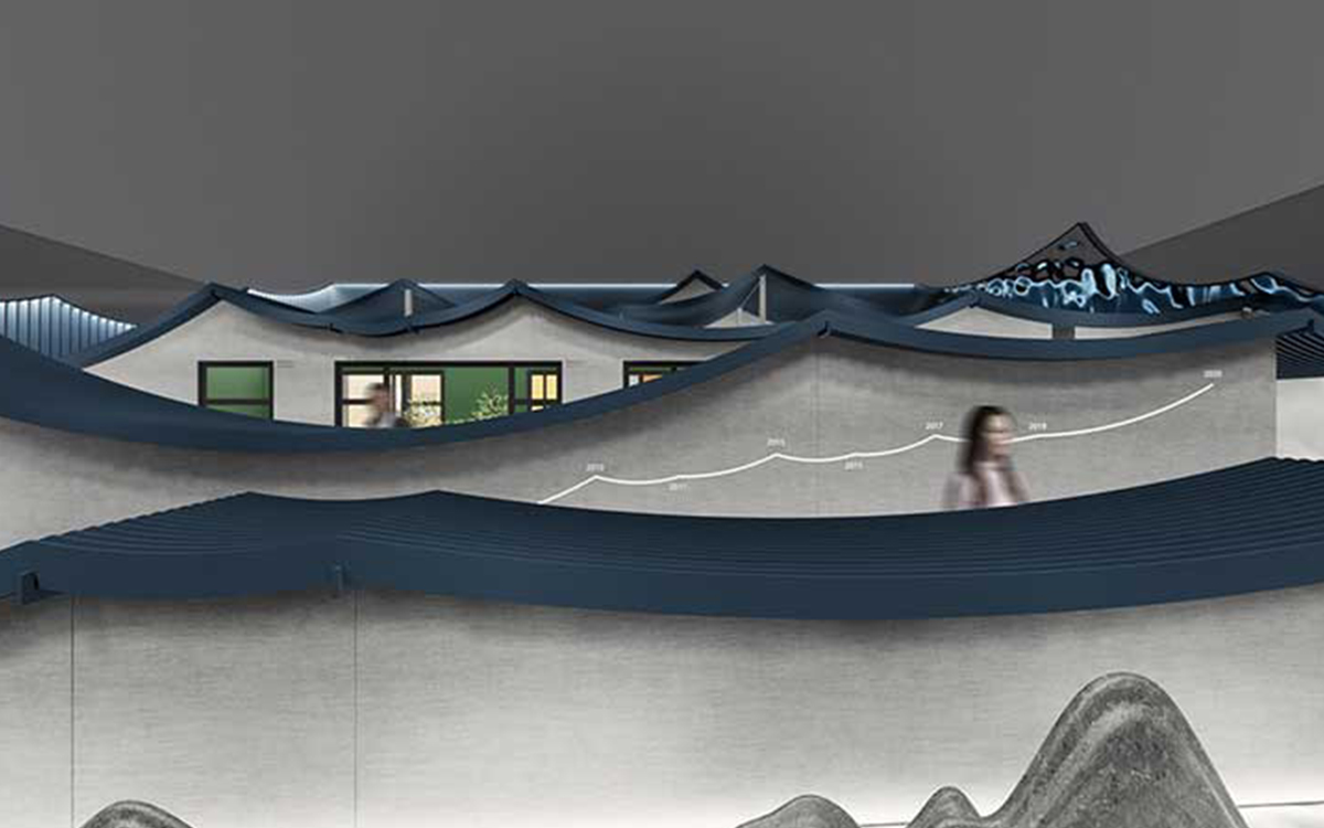 【展览展厅&建筑】山涧驿站